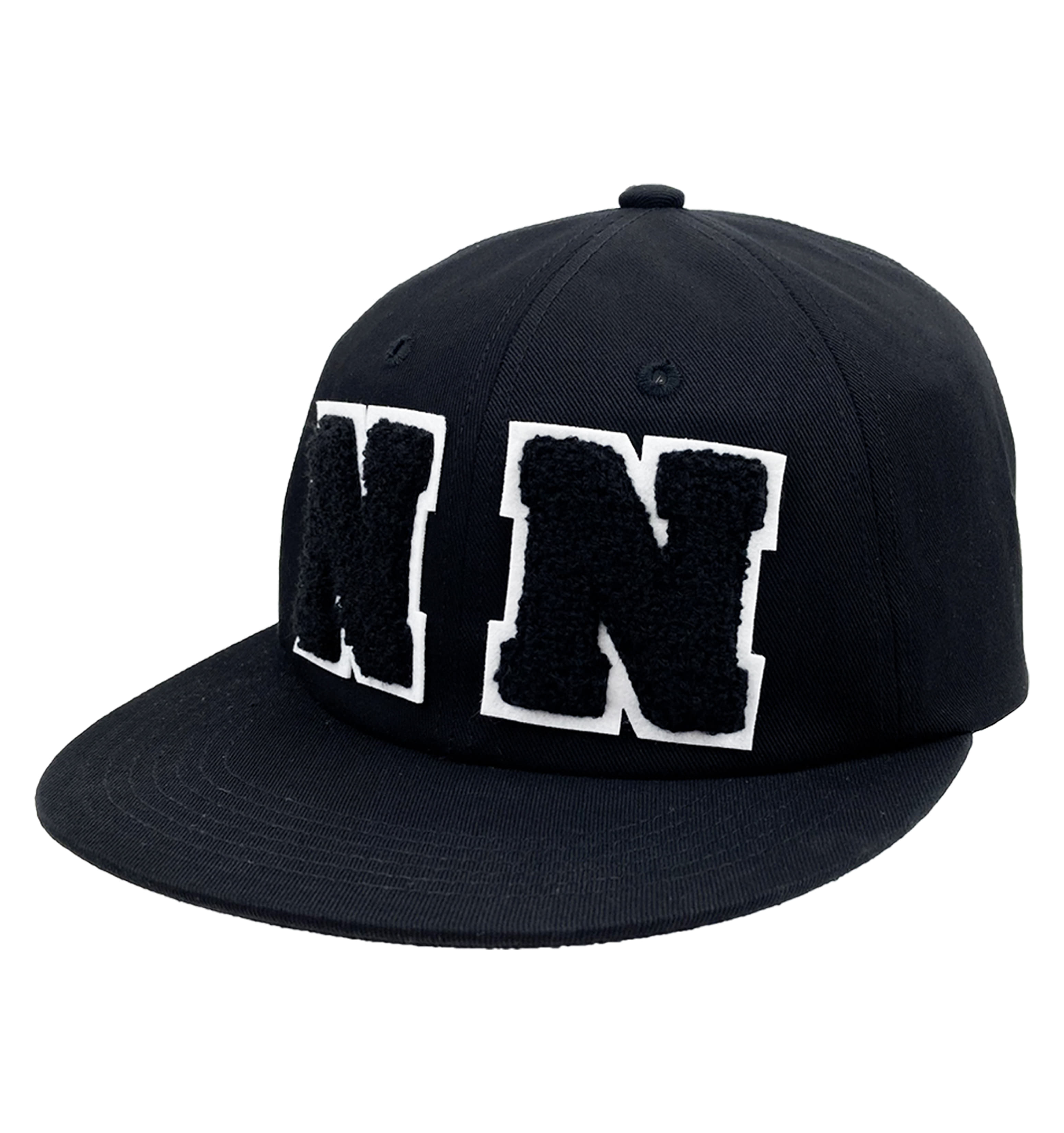 NN EMBLEM 6 PANEL CAP (BLACK)